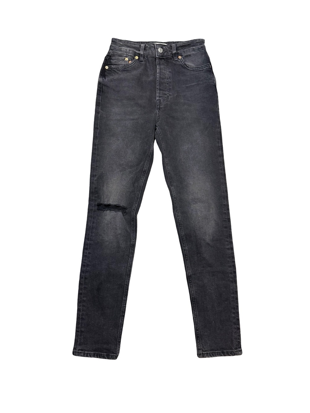 🖤✨ We The Free Twenty Five Black Distressed Skinny Jeans Size 25 ✨🖤